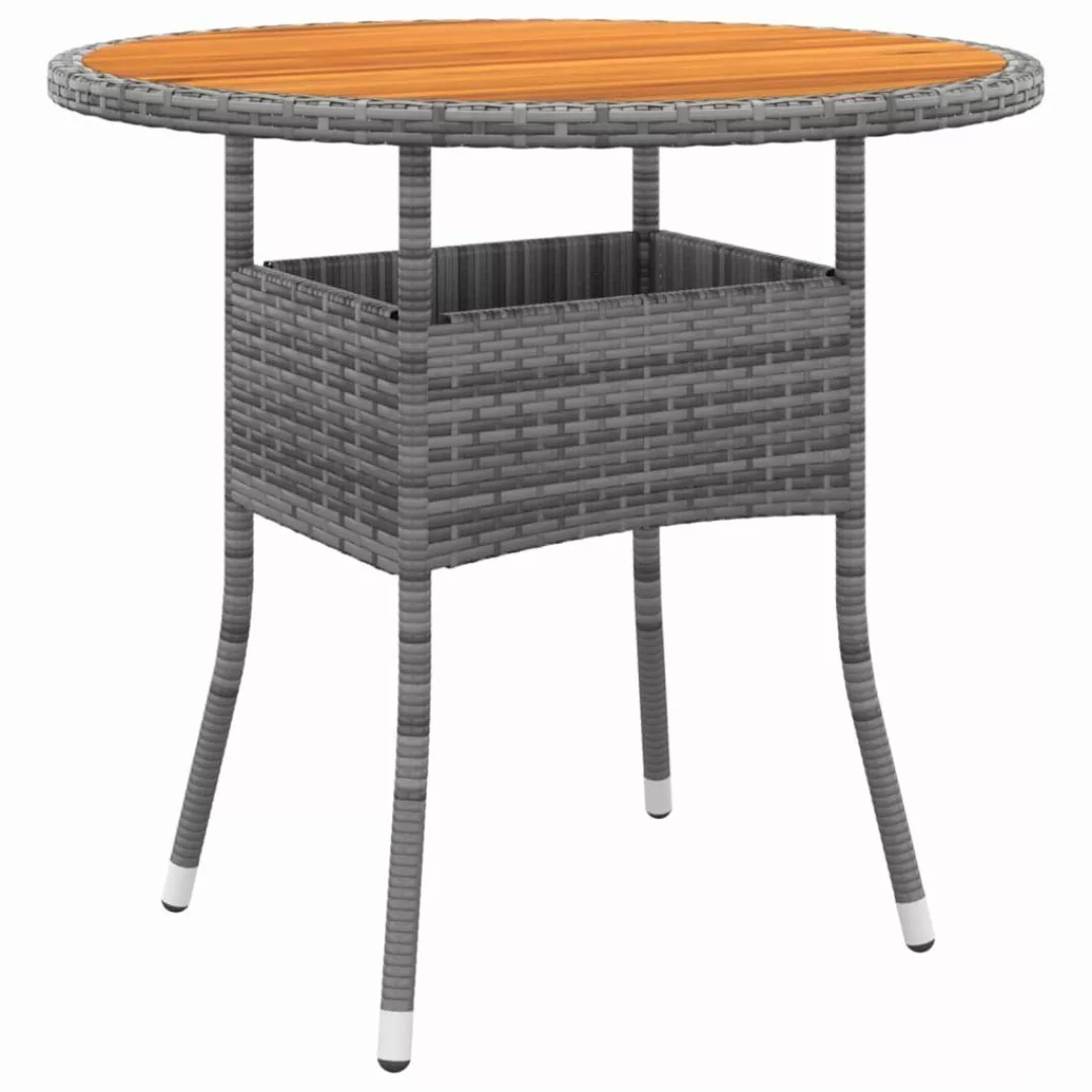 vidaXL Gartentisch Gartentisch Ø80x75 cm nholz günstig online kaufen