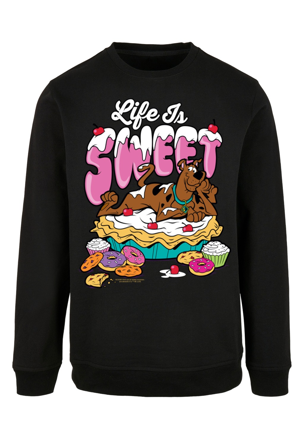 F4NT4STIC Sweatshirt "Scooby Doo Life Is Sweet", Print günstig online kaufen