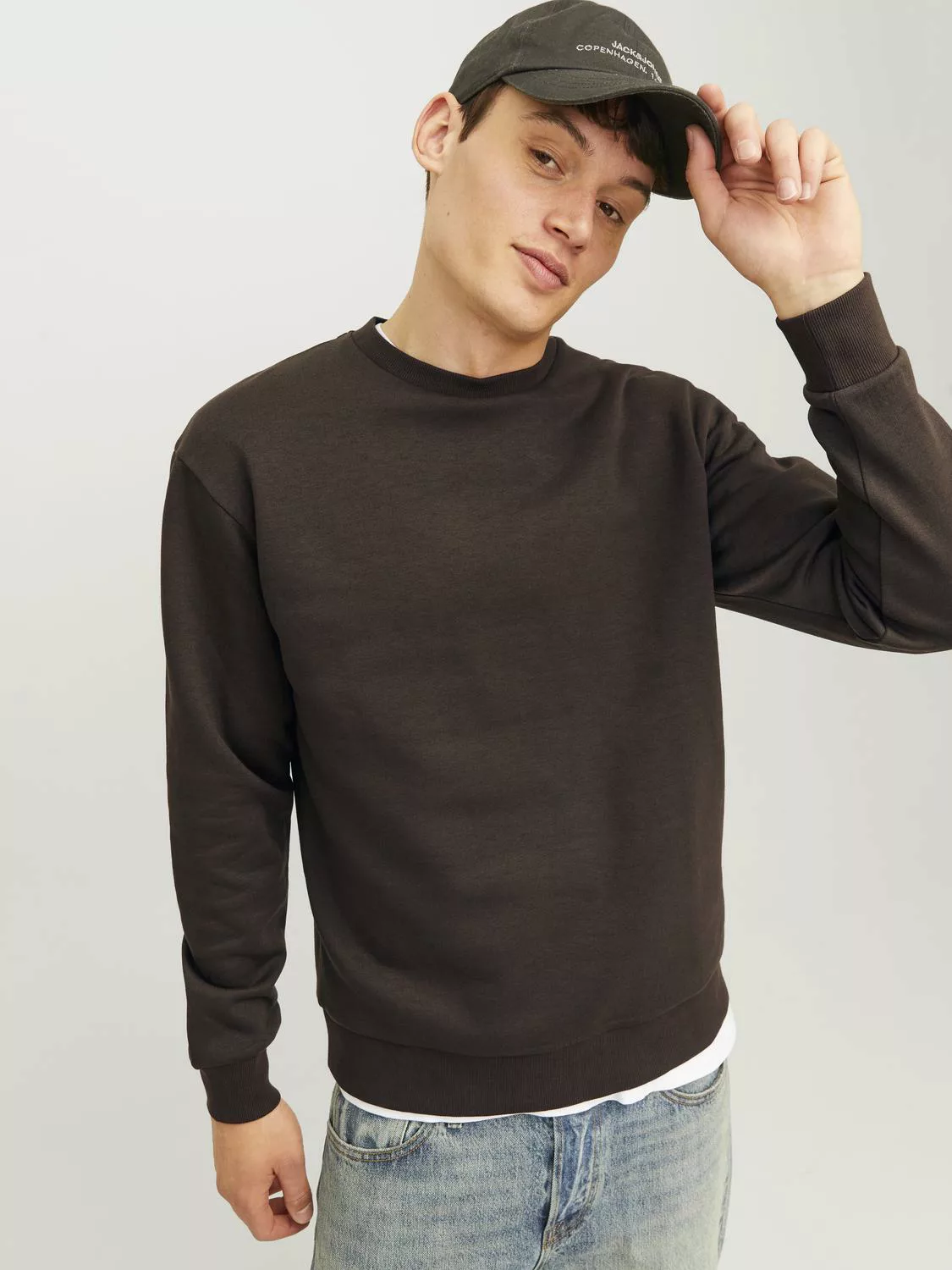 Jack & Jones Sweatshirt "JJEBRADLEY SWEAT CREW NOOS" günstig online kaufen