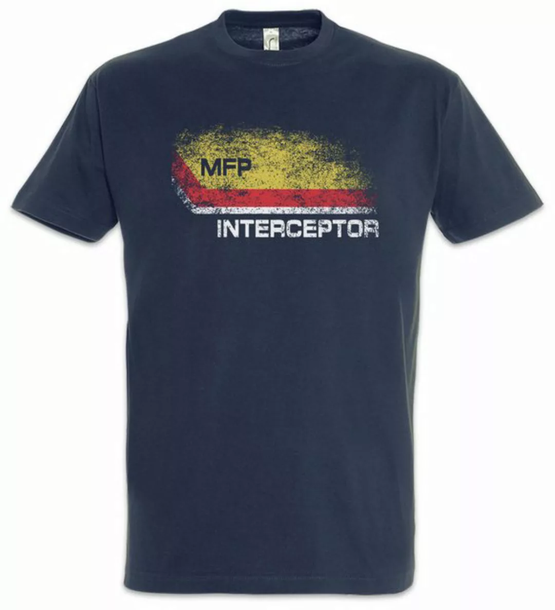 Urban Backwoods Print-Shirt Inter I Main Force Patrol Logo Herren T-Shirt i günstig online kaufen