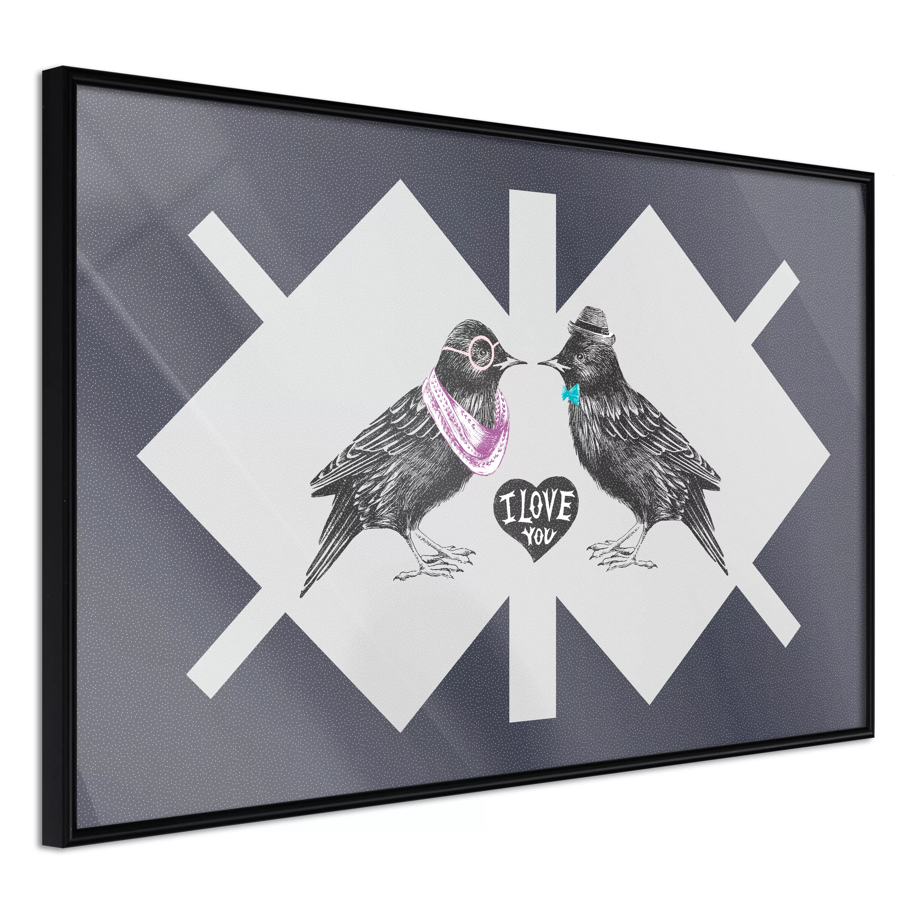 Poster - Bird Love günstig online kaufen