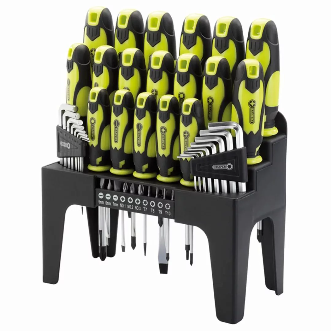 Draper Tools Schraubendreher, Sechskant- & Bitschlüsselset 44 St 78619 günstig online kaufen