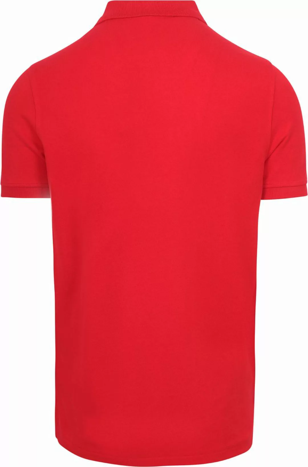 King Essentials The Rene Poloshirt Rot - Größe M günstig online kaufen