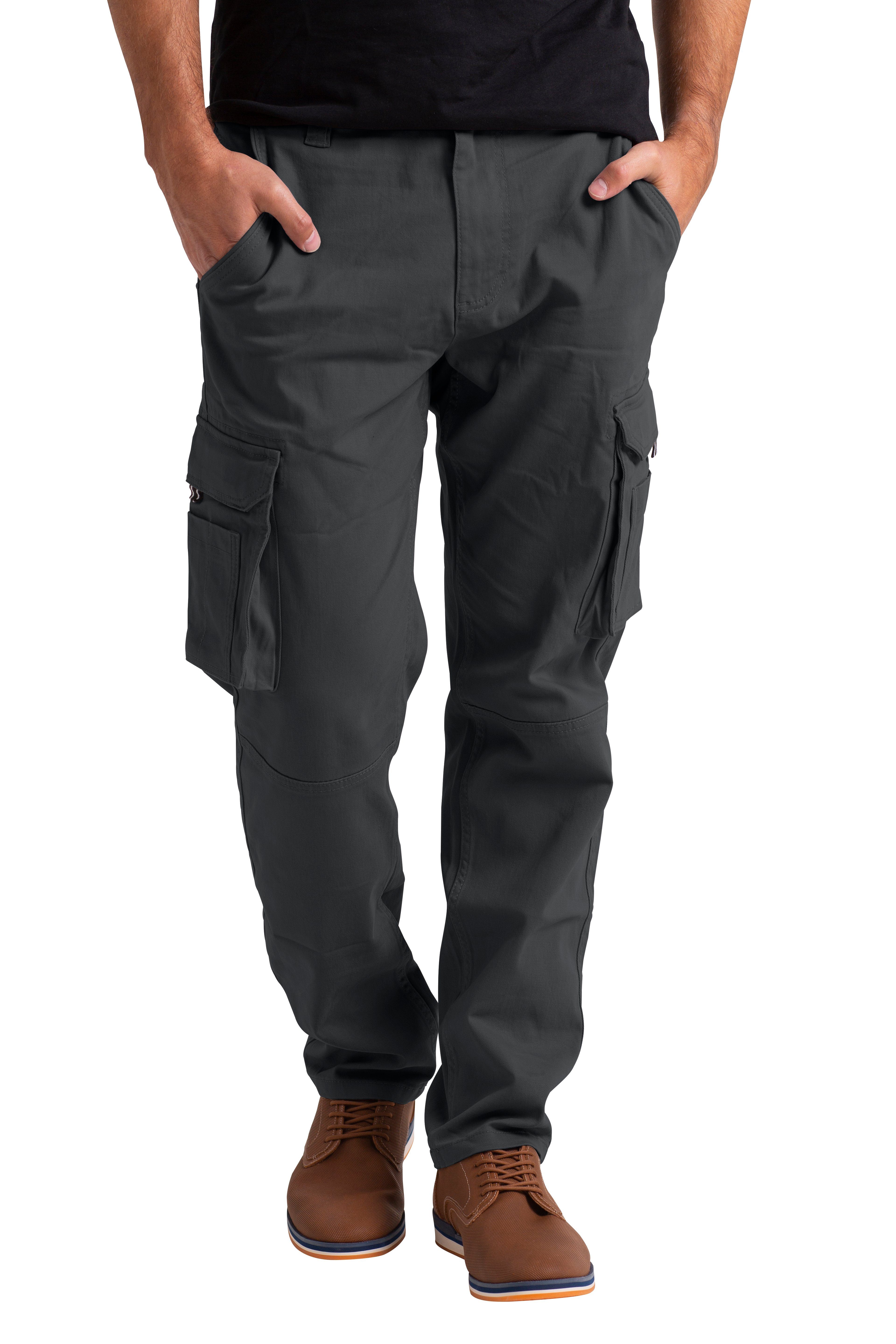 BlauerHafen Cargohose Herren Flex Cargo Arbeitshose günstig online kaufen