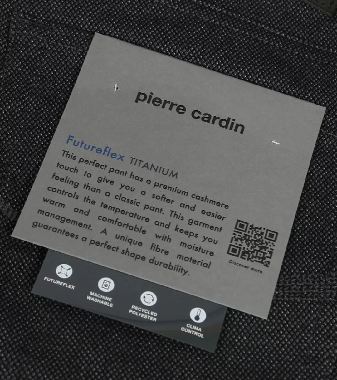 Pierre Cardin Lyon Future Flex Hose Anthrazit - Größe W 31 - L 32 günstig online kaufen