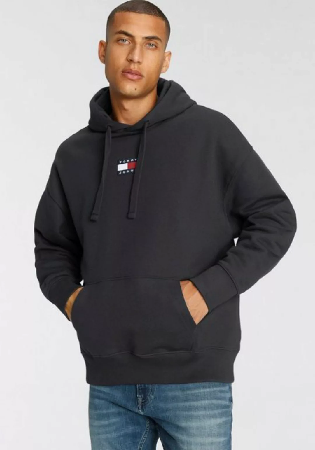 Tommy Jeans Kapuzensweatshirt TJM TOMMY BADGE HOODIE günstig online kaufen