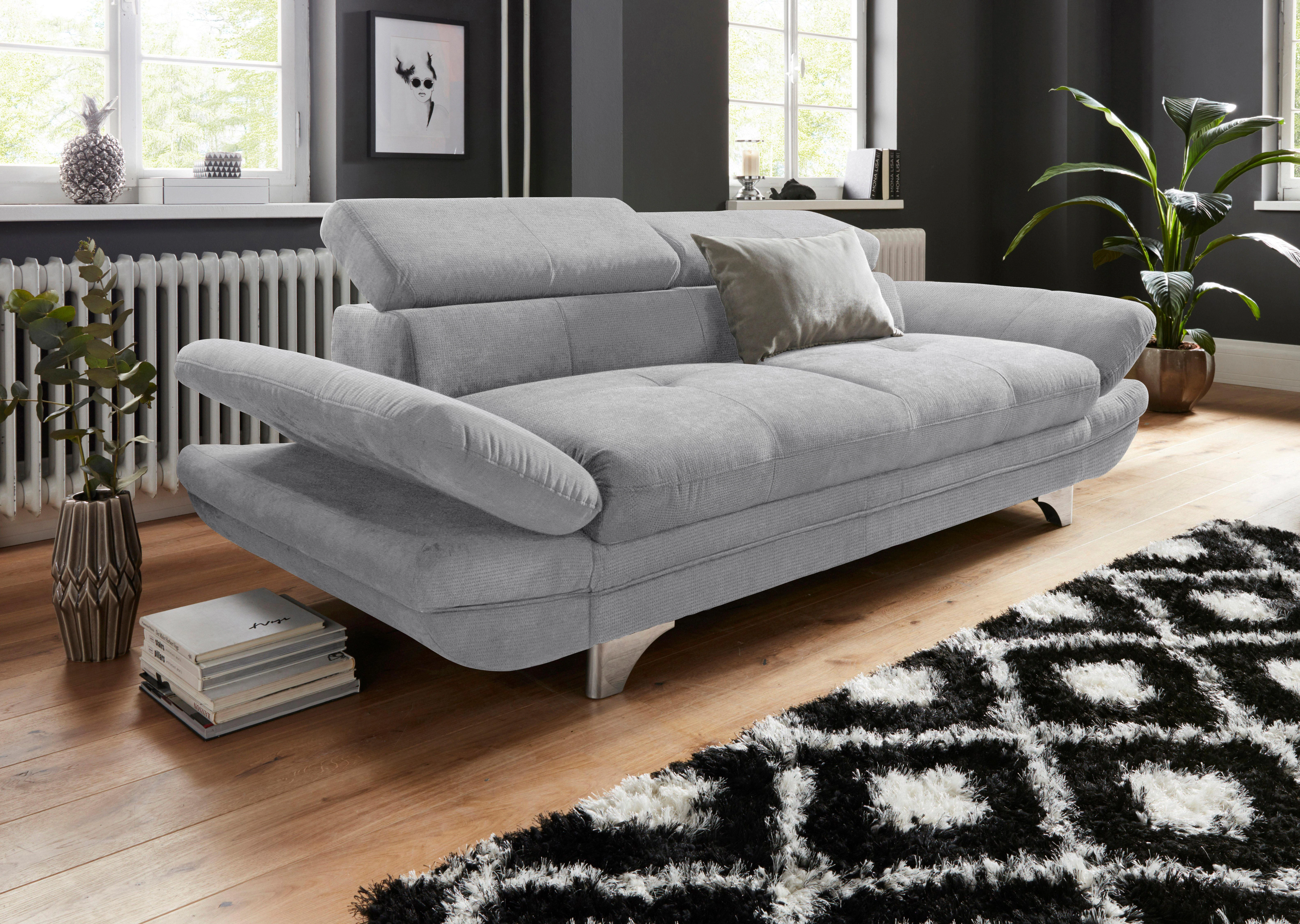 COTTA 3-Sitzer "Enterprise", Big-Sofa, mit Armteilverstellung & Kopfteilver günstig online kaufen