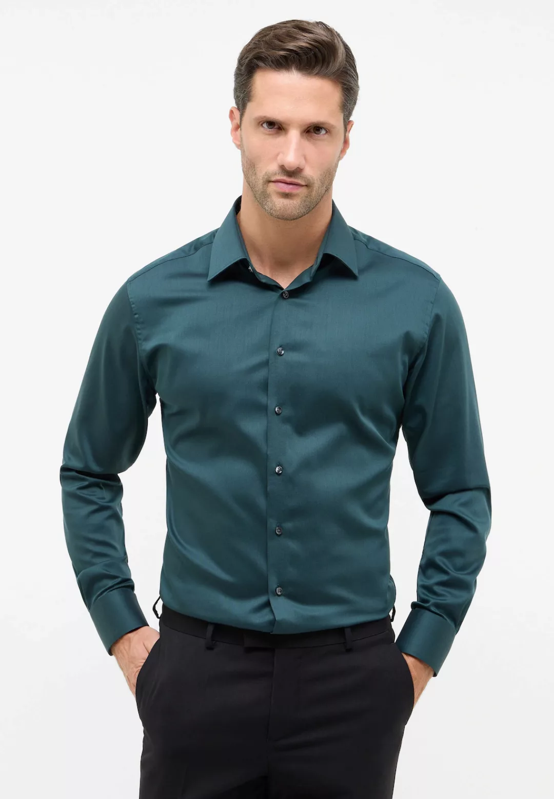 Eterna Langarmhemd "MODERN FIT", NON IRON (bügelfrei) günstig online kaufen