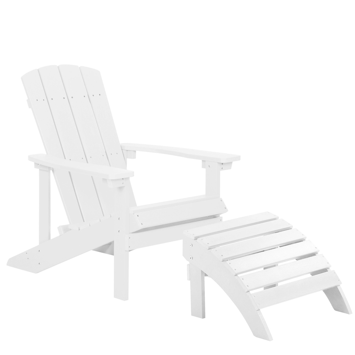 Beliani Gartenstuhl Weiss 88 x75 x88 günstig online kaufen