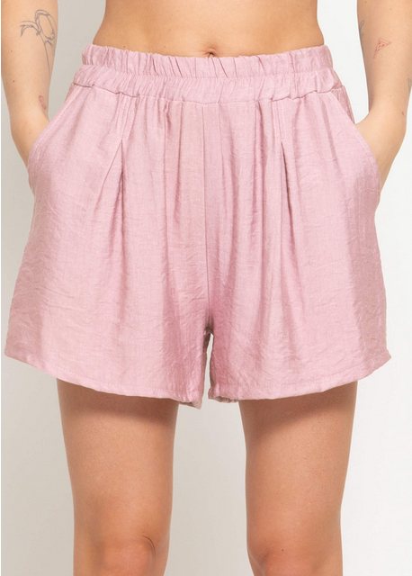 SASSYCLASSY Shorts Viskose Shorts mit lockerer Passform Fließende Shorts mi günstig online kaufen