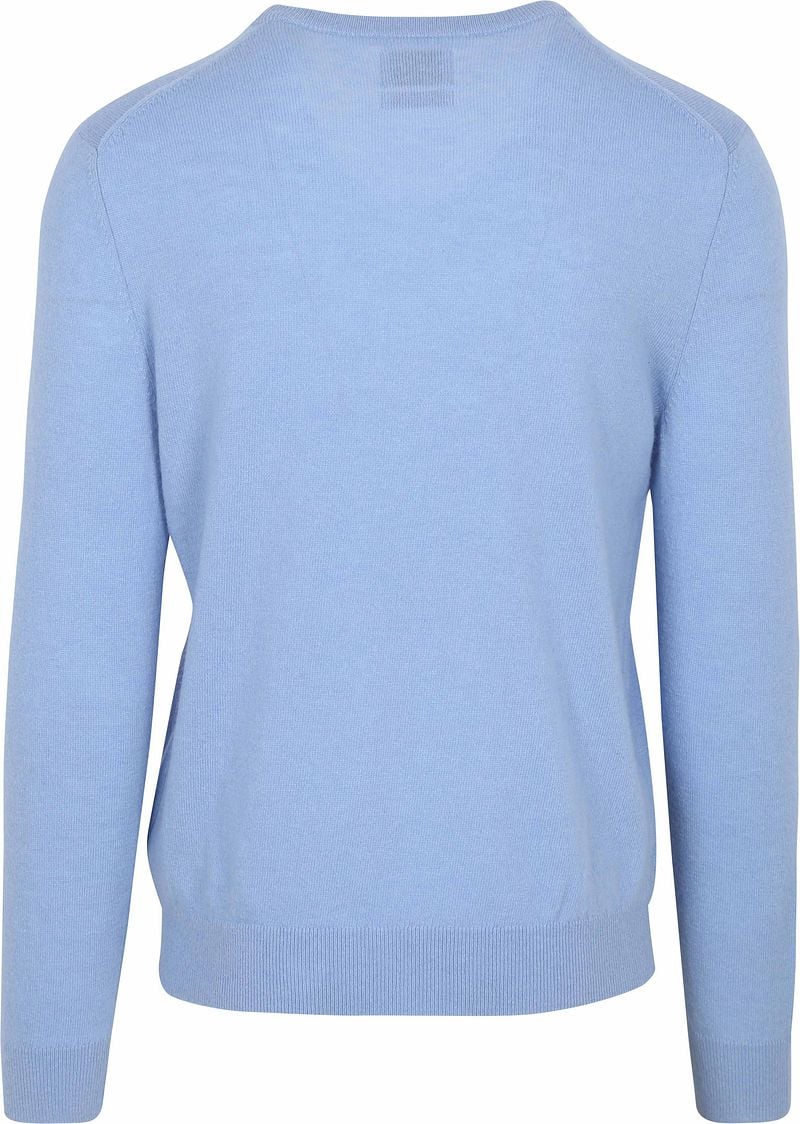 Gant Pullover V-Ausschnitt Wool Blend Hellblau - Größe XXL günstig online kaufen