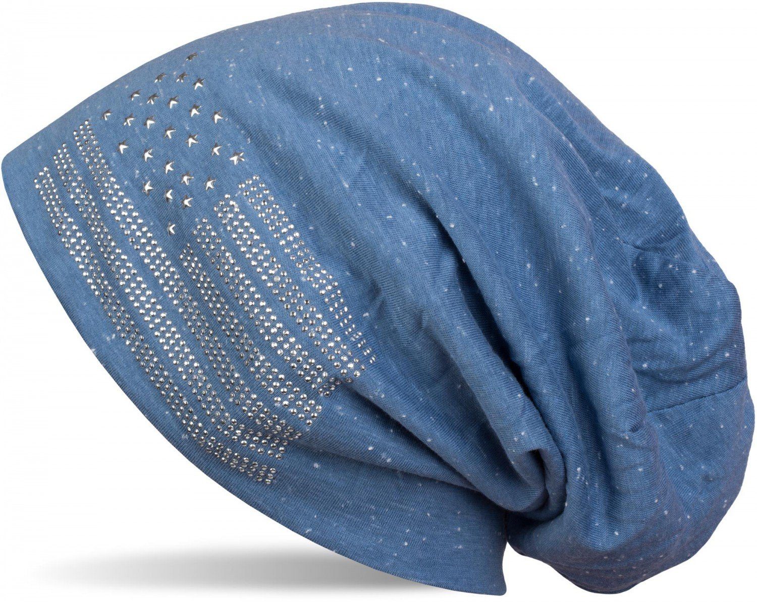 styleBREAKER Beanie Beanie mit USA Flagge günstig online kaufen