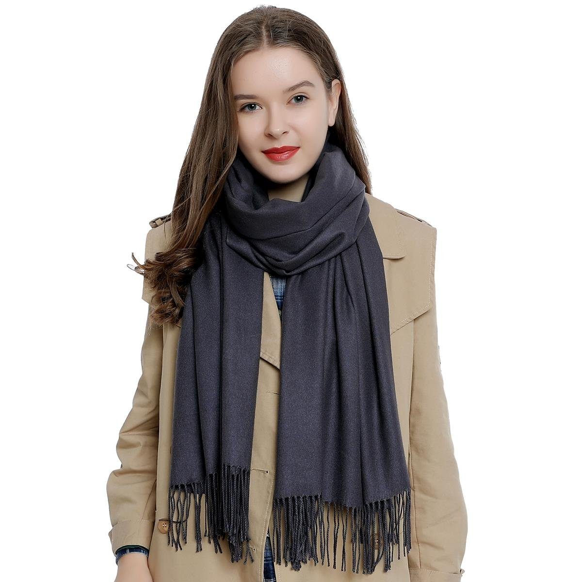 Schal Damen Schal einfarbig 185 x günstig online kaufen