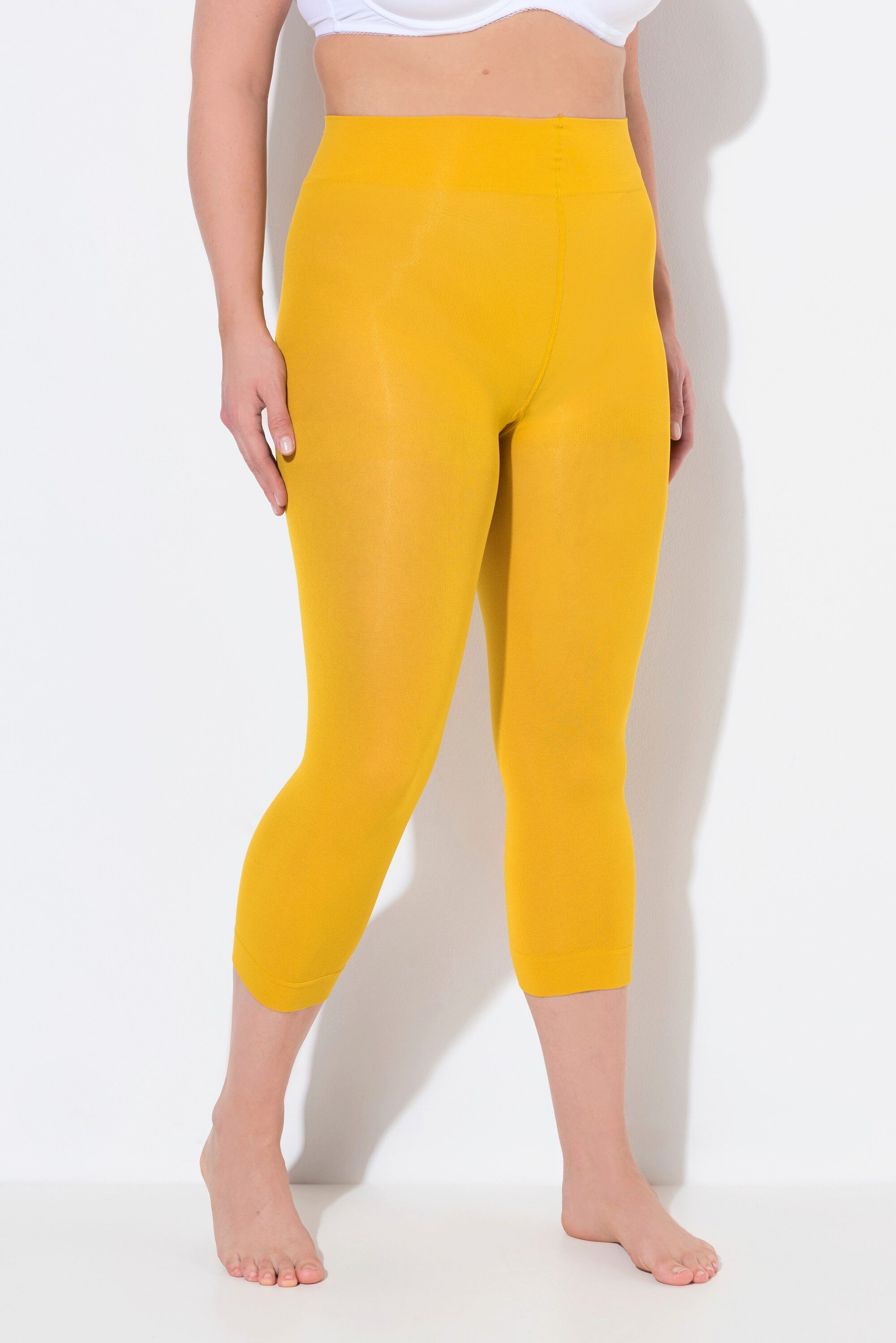 Ulla Popken Feinstrumpfhose Strumpf-Capri blickdicht Oberschenkel-Schutz günstig online kaufen