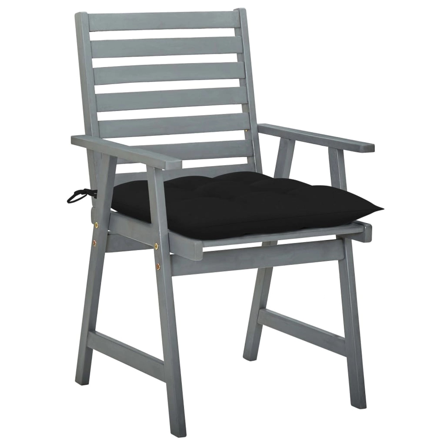 Garten-essstühle Mit Kissen 3 Stk. Massivholz Akazie günstig online kaufen