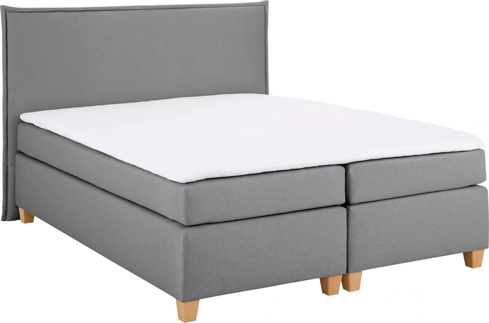 Home affaire Boxspringbett "Houssay", inkl. Topper, 5 Breiten, 2 Härtegrade günstig online kaufen