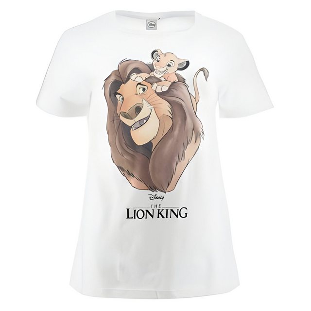 Disney Print-Shirt Disney König der Löwen Classic Damen kurzarm T-Shirt Shi günstig online kaufen