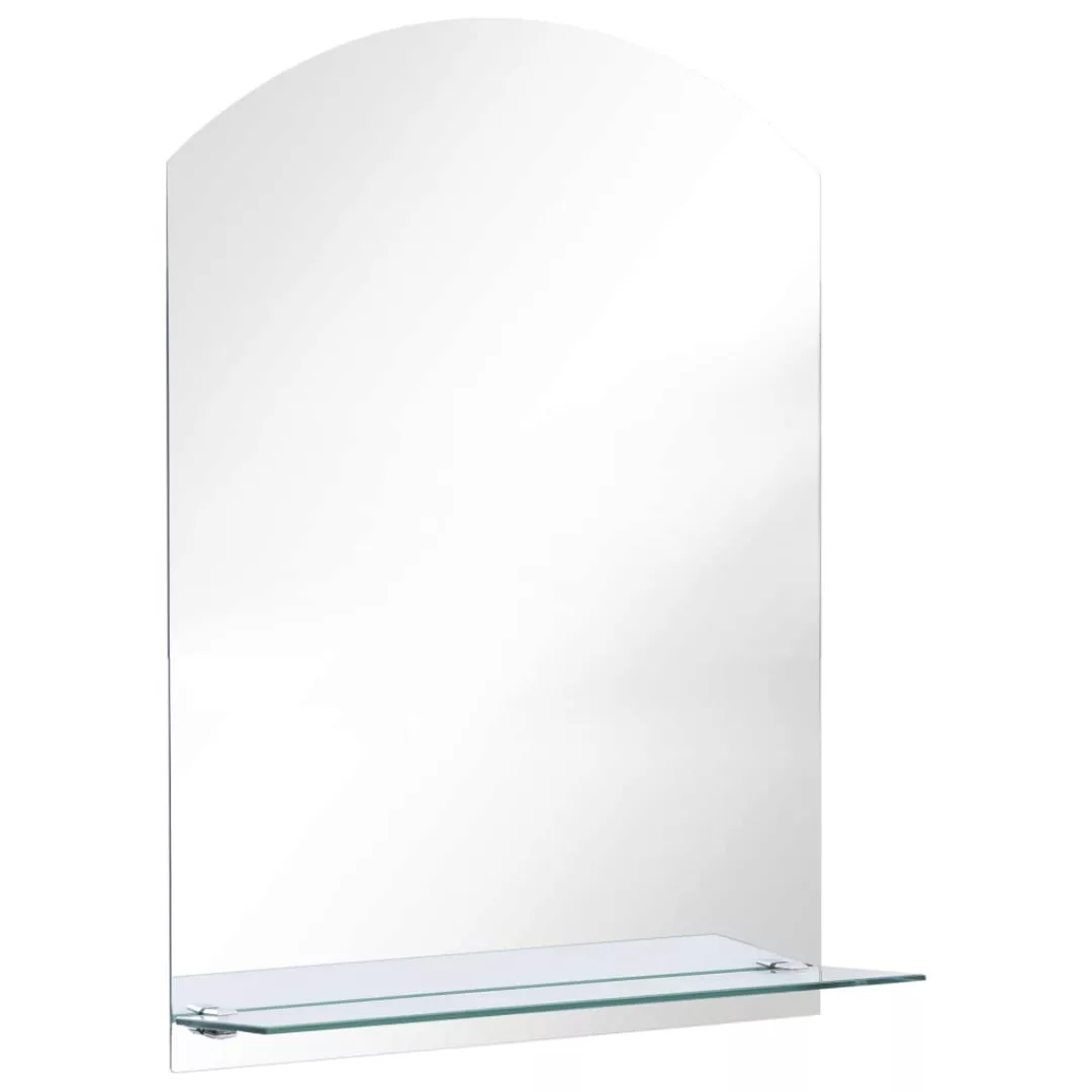Wandspiegel Mit Regal 50×70 Cm Hartglas günstig online kaufen