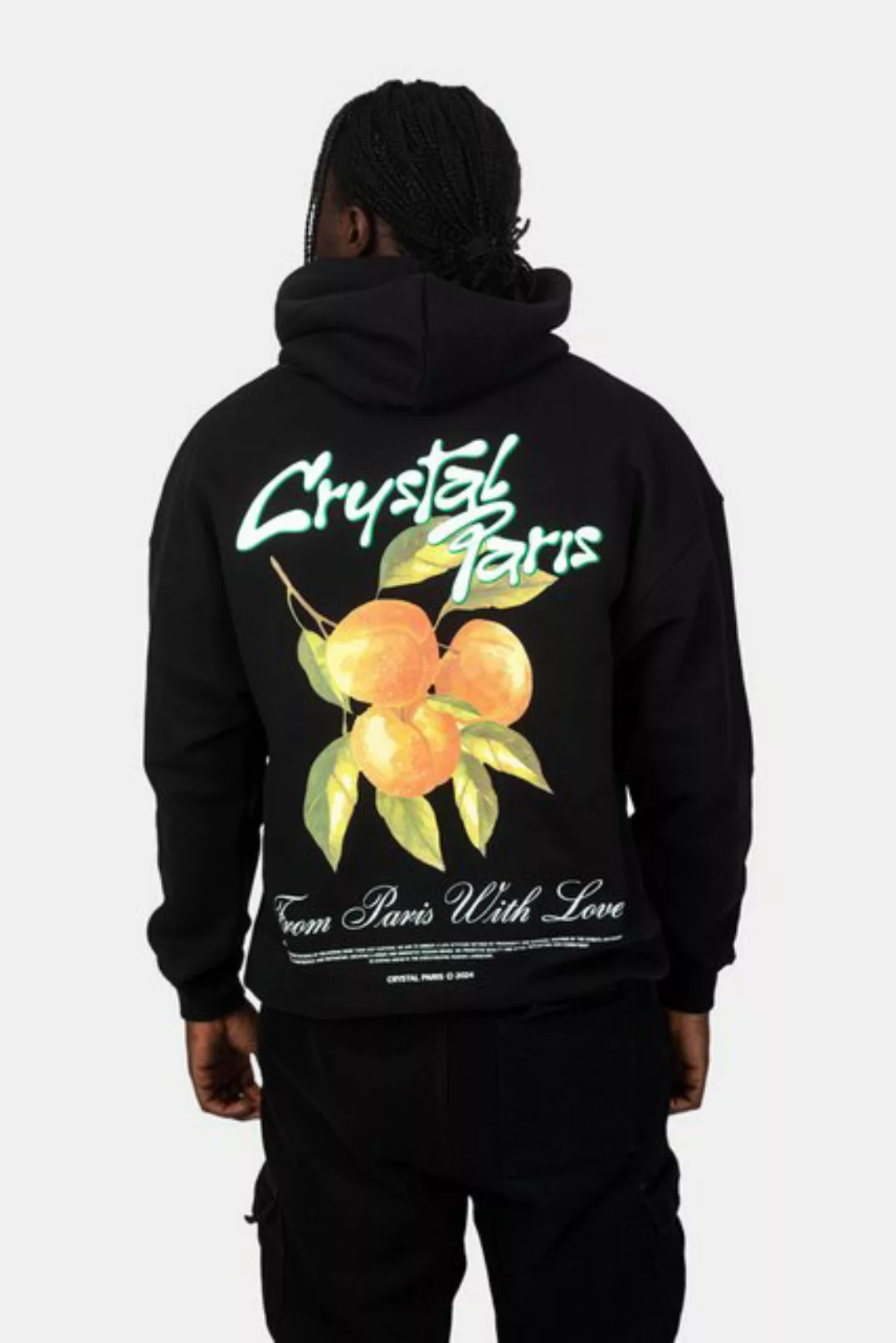 Crystal Paris Kapuzenpullover Peaches (1-tlg) günstig online kaufen