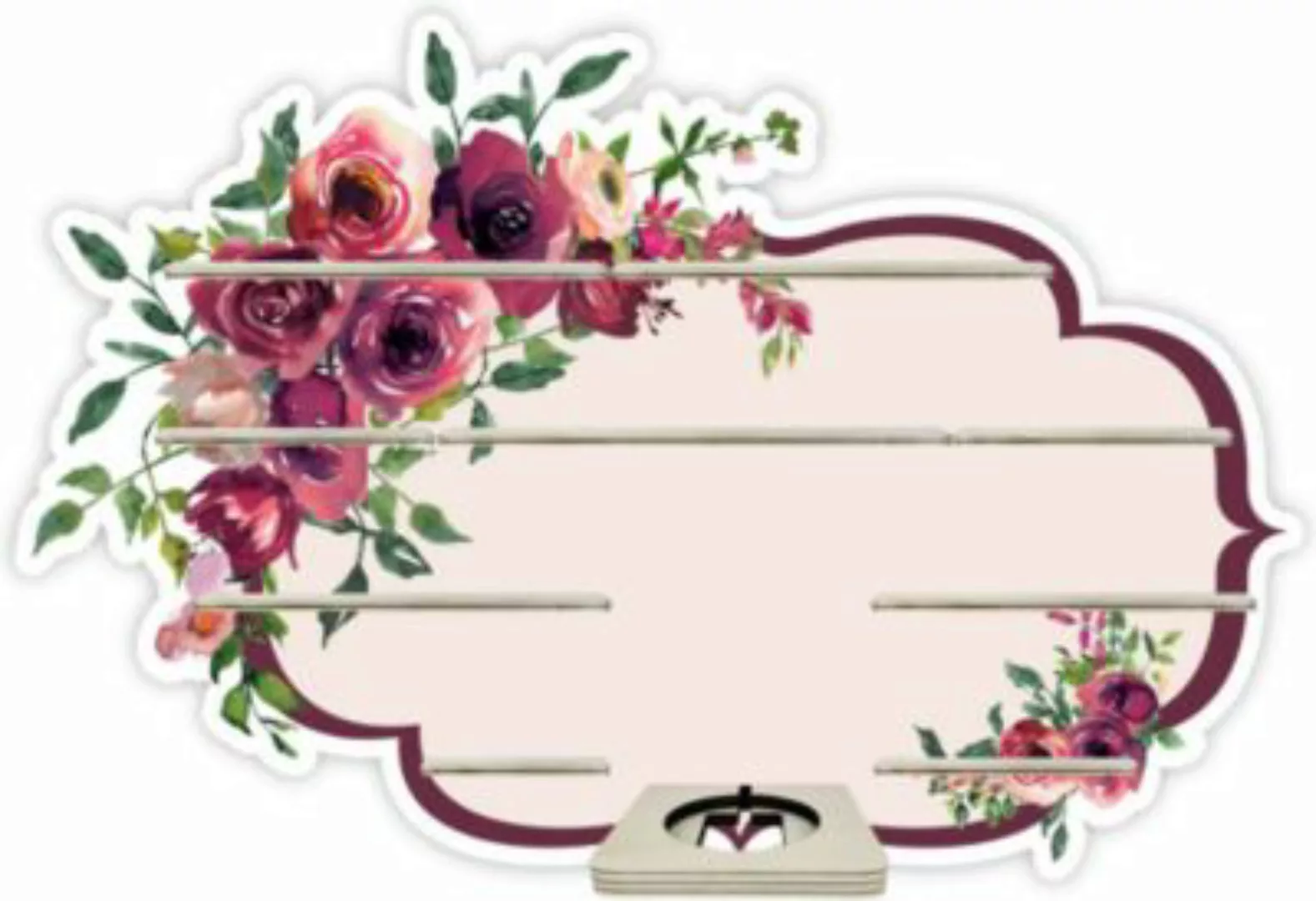 Farbklecks Collection® Regal Musikbox - Flowerpower - passend  Toniebox plu günstig online kaufen