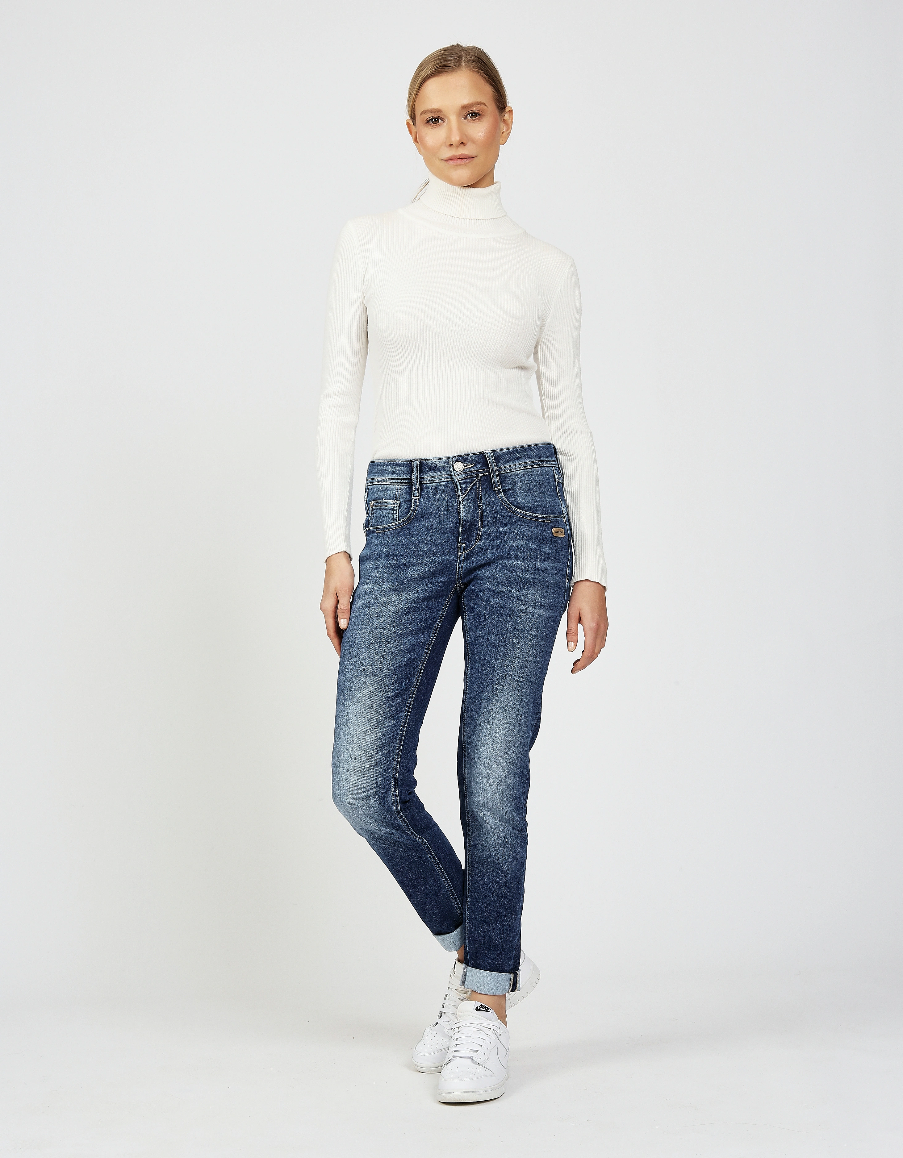 GANG Relax-fit-Jeans "94AMELIE", aus Sweat Denim günstig online kaufen