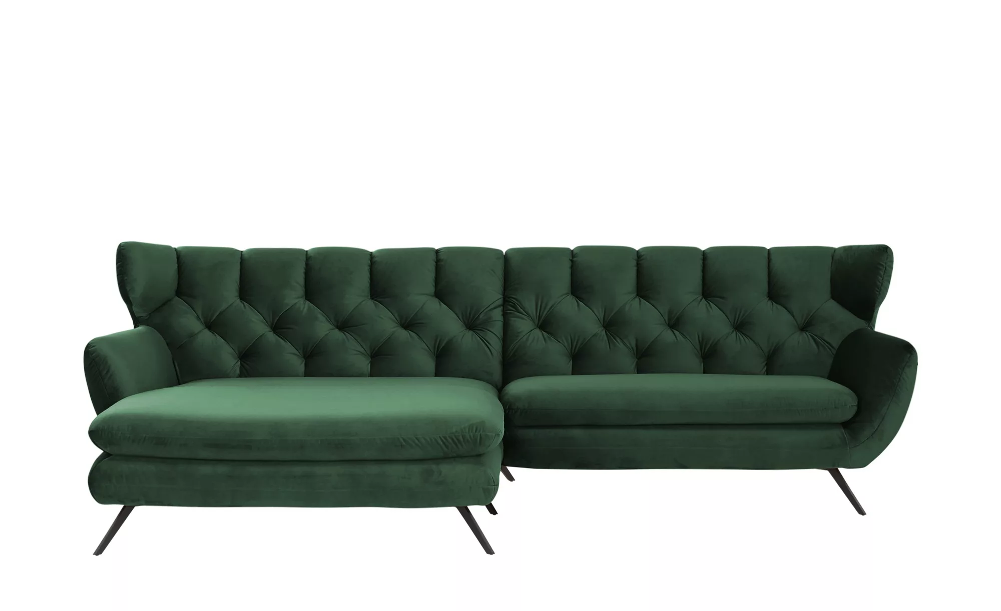 pop Ecksofa  Caldara ¦ grün ¦ Maße (cm): B: 300 H: 94 T: 175 Polstermöbel > günstig online kaufen