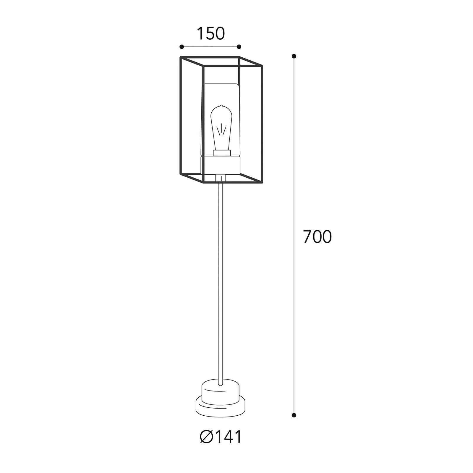 Wegeleuchte Cubic³ 3370 messing antik/opal günstig online kaufen