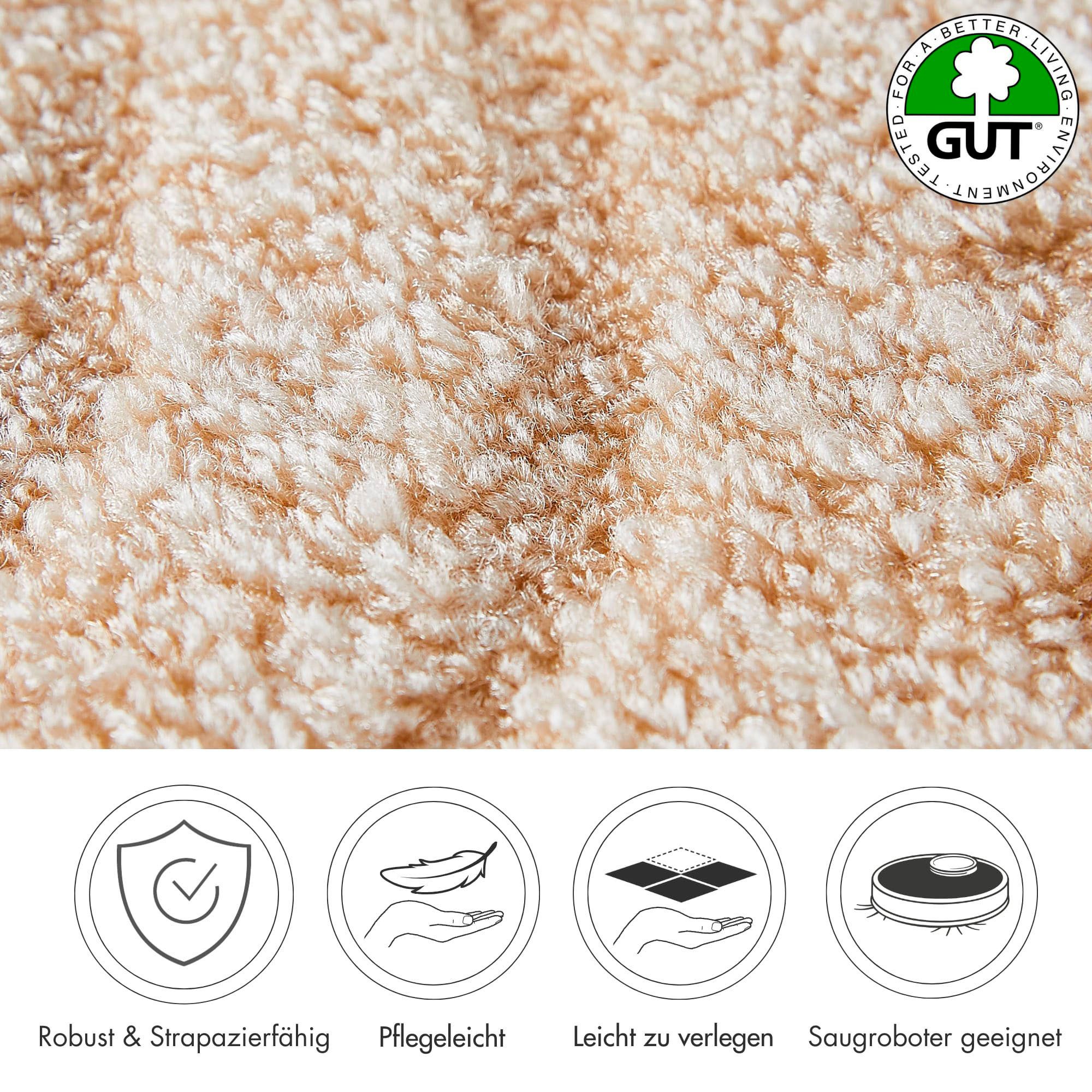 Andiamo Teppichboden »Amberg, Strukturschlinge, Made in Belgium«, rechtecki günstig online kaufen