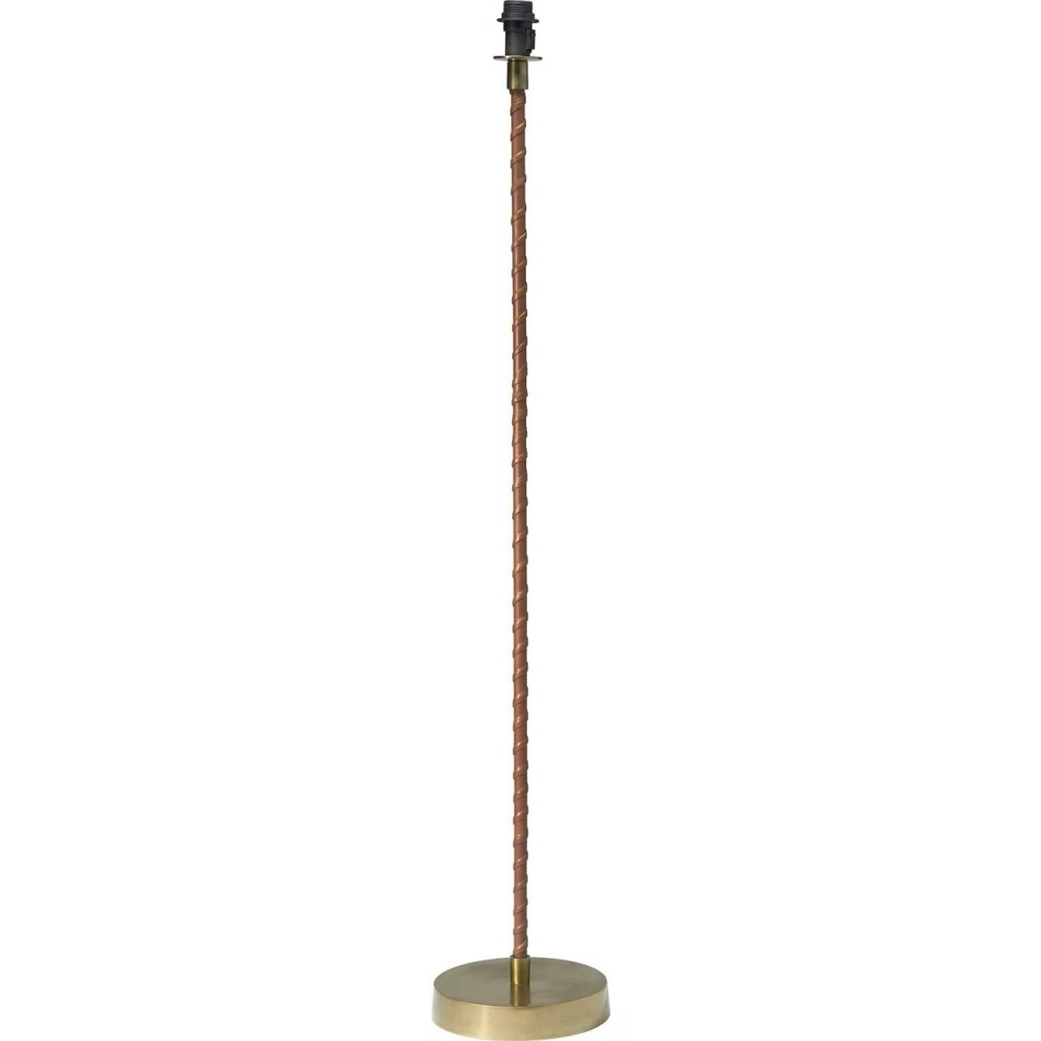 PR Home Nora Hochwertige Stehlampe im Antik Messing Look aus Metall mit Kun günstig online kaufen