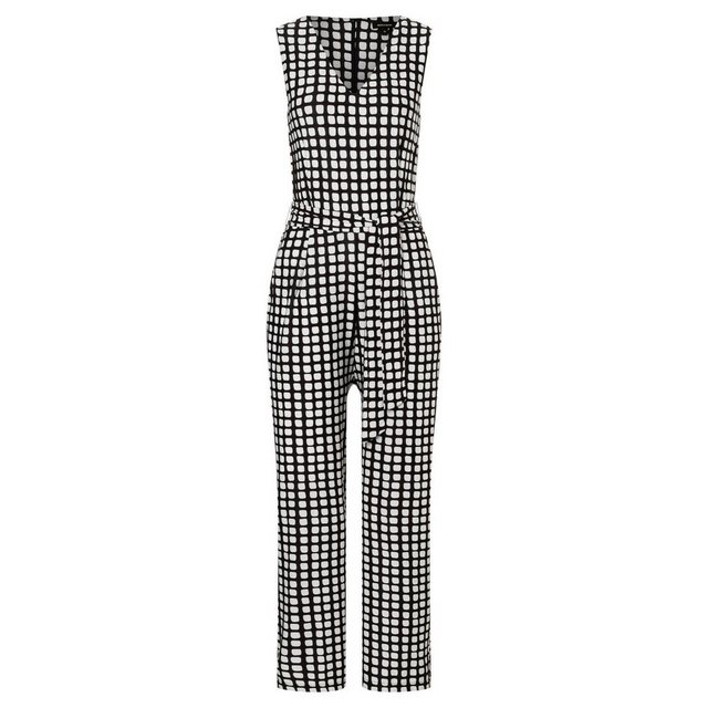 MORE&MORE Regular-fit-Jeans Printed Slinky Jumpsuit günstig online kaufen