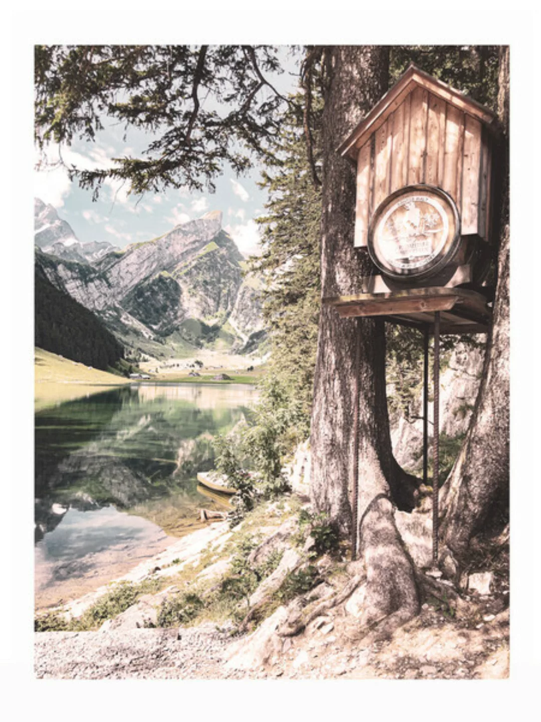 Poster / Leinwandbild - Mantika Schweiz Appenzell günstig online kaufen
