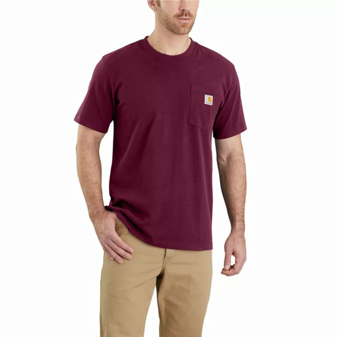 Carhartt Rundhalsshirt Carhartt K87 POCKET S/S T-SHIRT 103296 (1-tlg) Brust günstig online kaufen