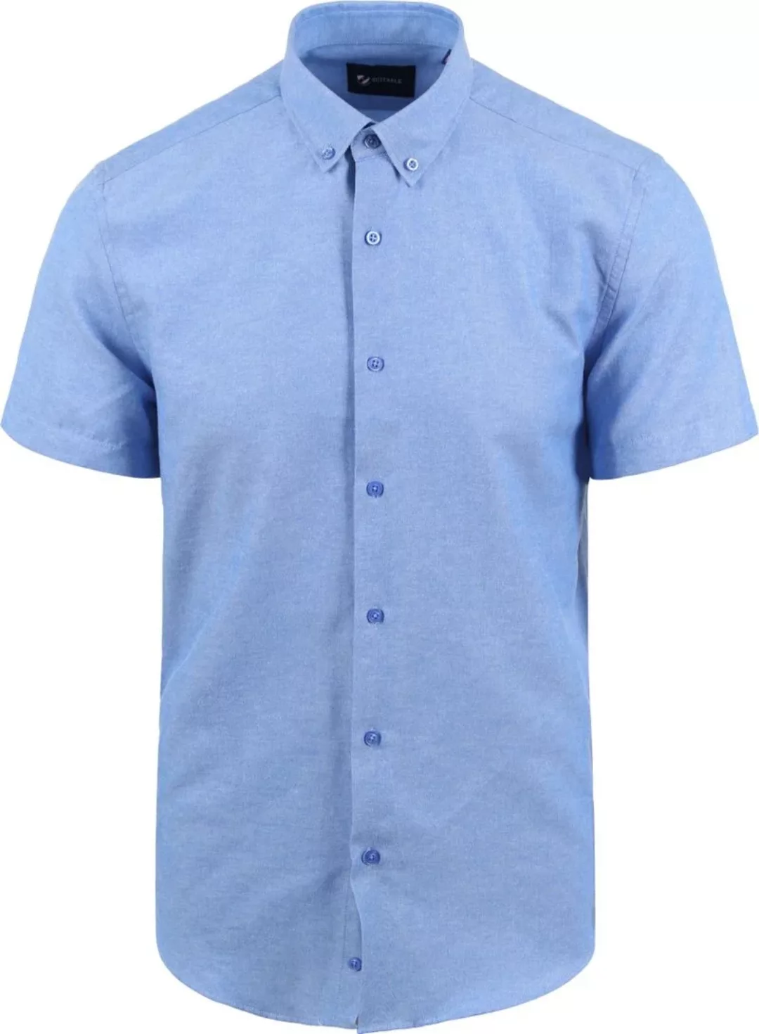 Suitable Short Sleeve Hemd Blau - Größe 3XL günstig online kaufen