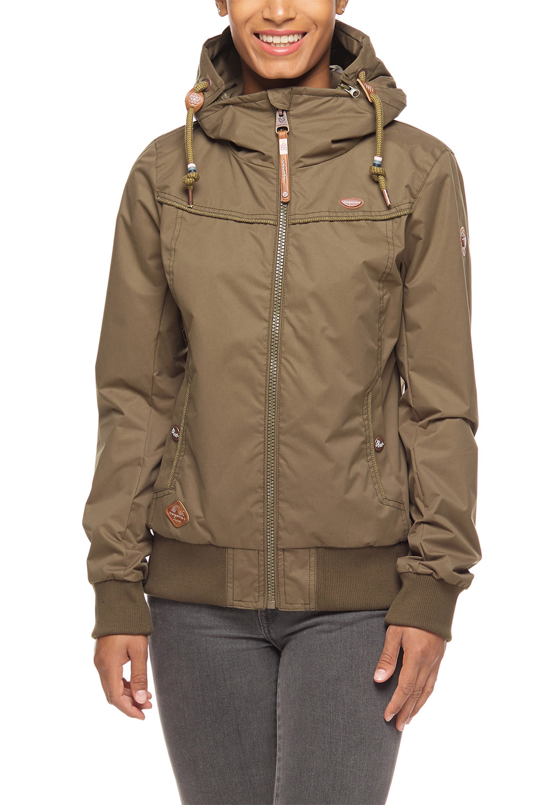 Ragwear Damen Jacke JOTTY 2211-60010 Olive 5031 Khaki günstig online kaufen