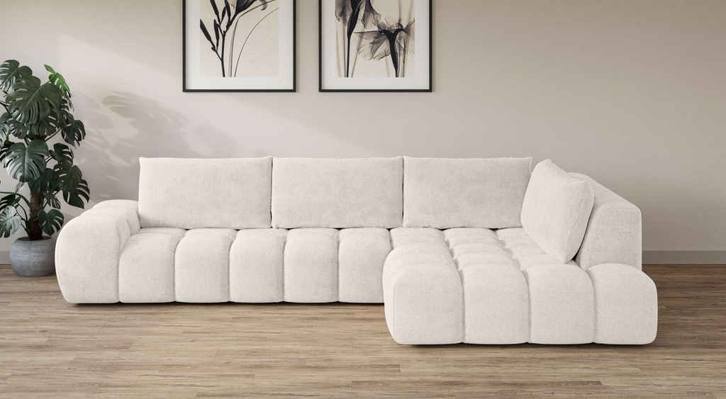 INOSIGN Ecksofa "AZITA klein, L-Form, elegant und bequem Designsofa", lose günstig online kaufen