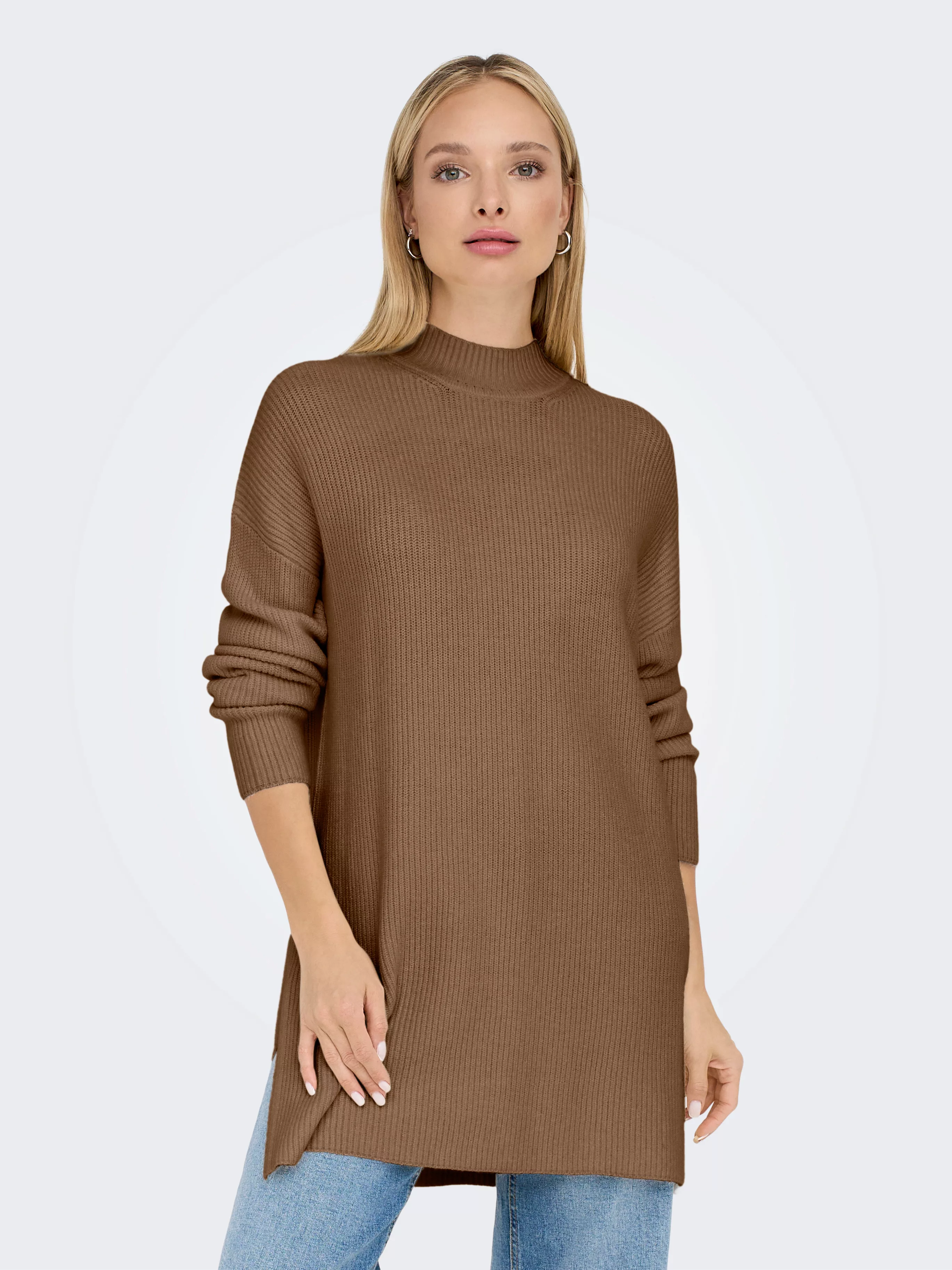 ONLY Longpullover ONLKATIA LS LOOSE RIB HIGHNECK CC KNT günstig online kaufen