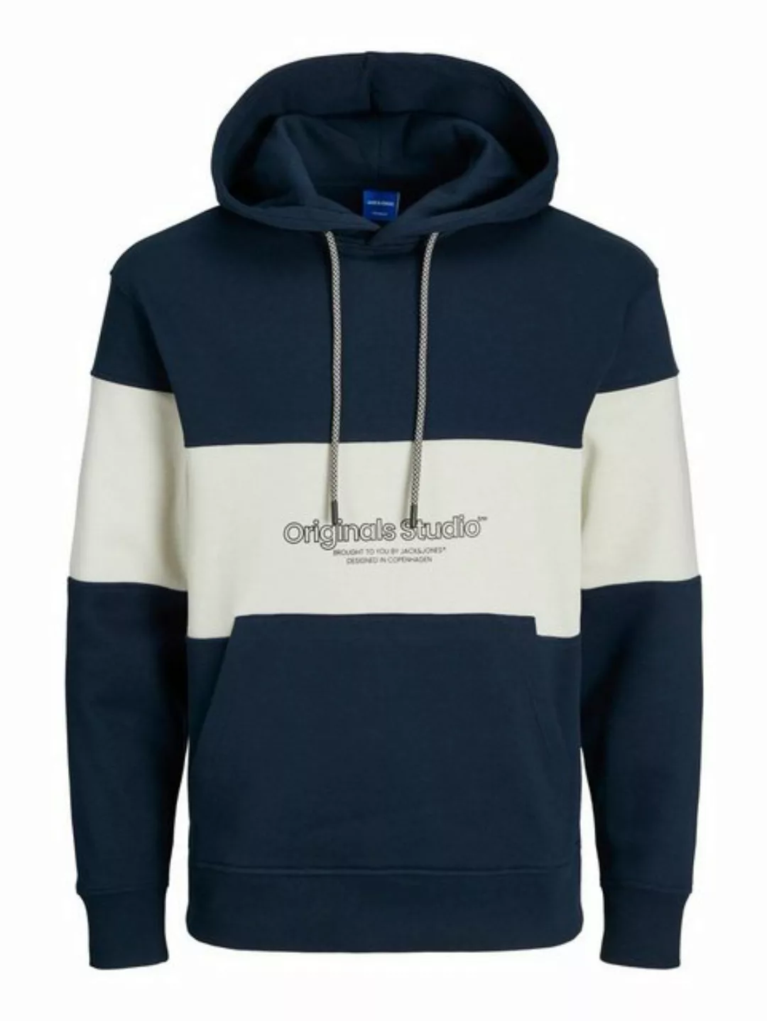 Jack & Jones Sweatshirt Design Kapuzenpullover Hoodie mit Bauchtasche JORLA günstig online kaufen