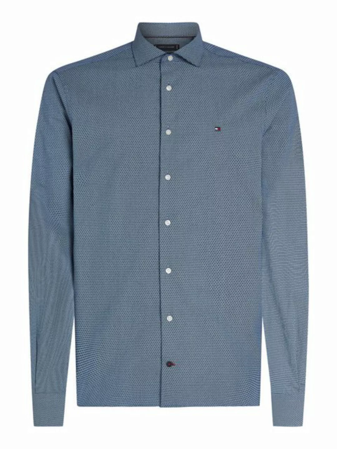 Tommy Hilfiger Businesshemd CL STRETCH GEO PRINT SF SHIRT mit Minimal-Print günstig online kaufen