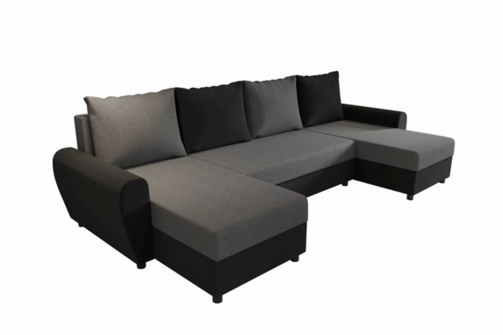 ALTDECOR Wohnlandschaft FION-U, Couch mit Schlaffunktion, Wohnzimmer - Ecks günstig online kaufen