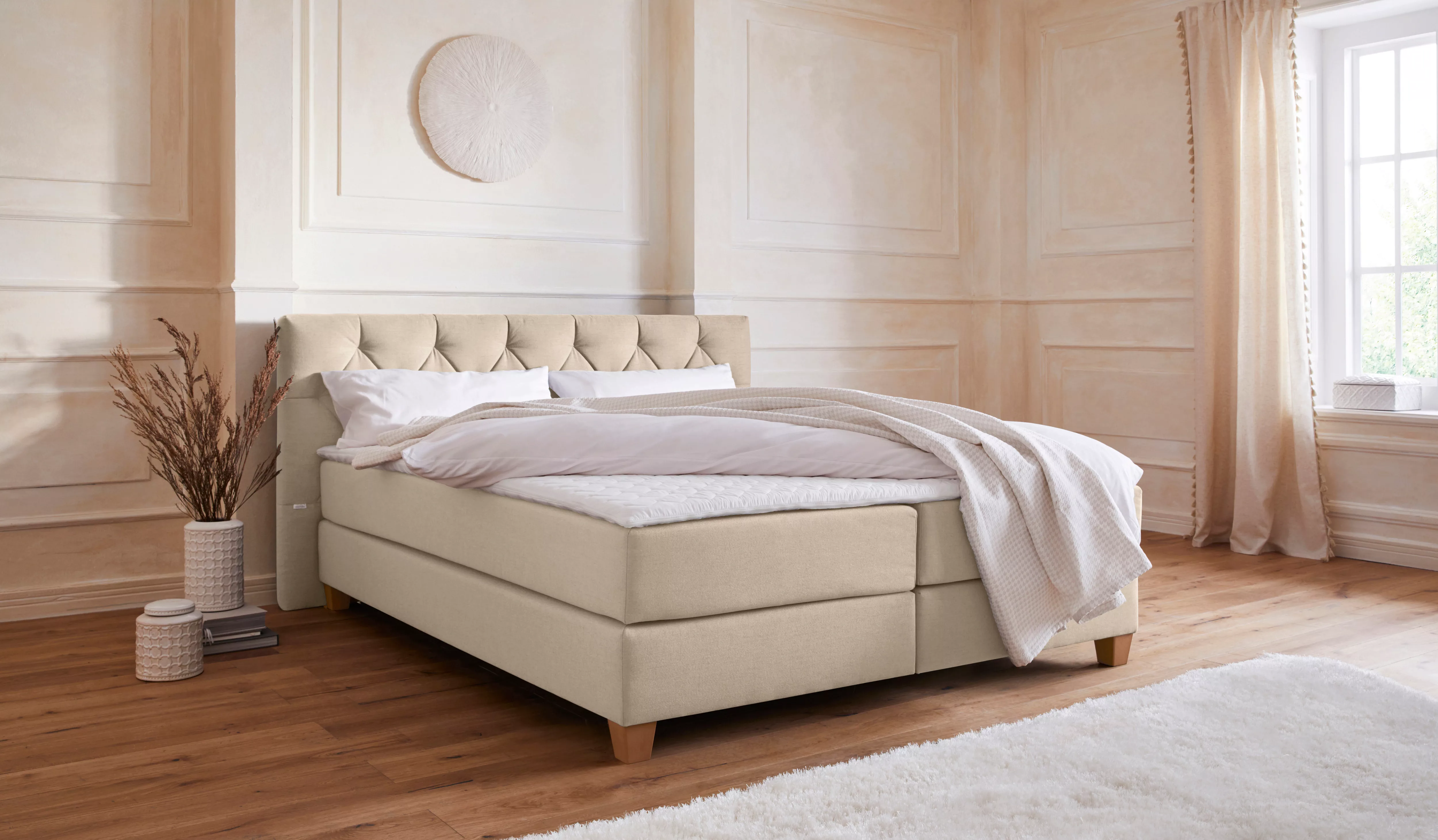 Guido Maria Kretschmer Home&Living Boxspringbett "Harmones" günstig online kaufen