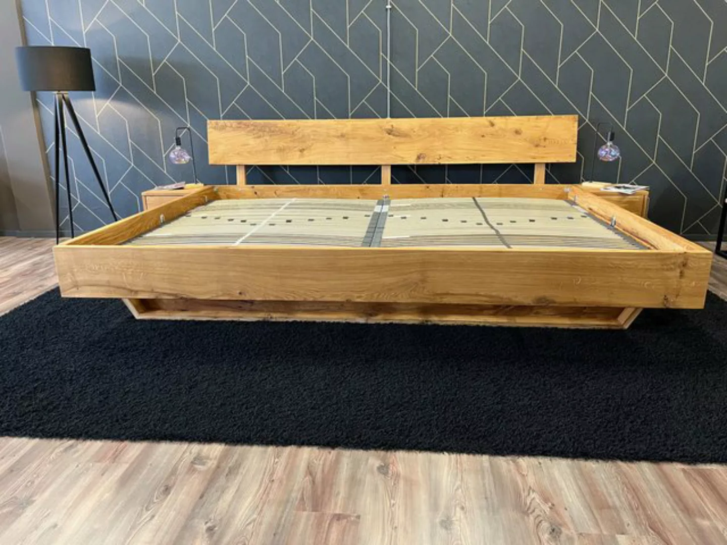 Möbel Specht Massivholzbett Family Oak (Familienbett, bis 400x220cm Liegefl günstig online kaufen