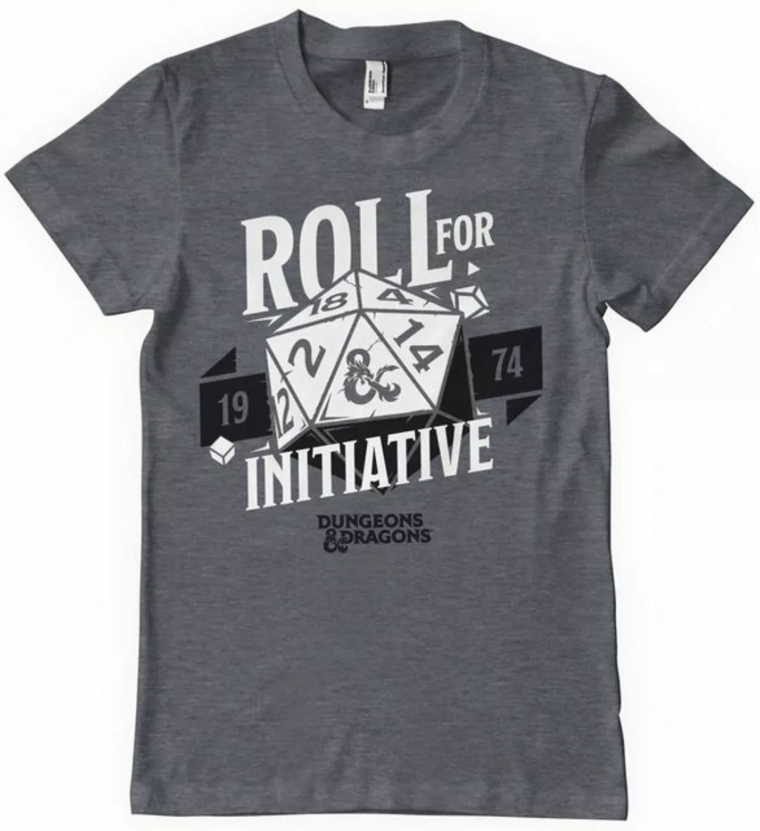 DUNGEONS & DRAGONS T-Shirt D&D Roll f. Init. günstig online kaufen