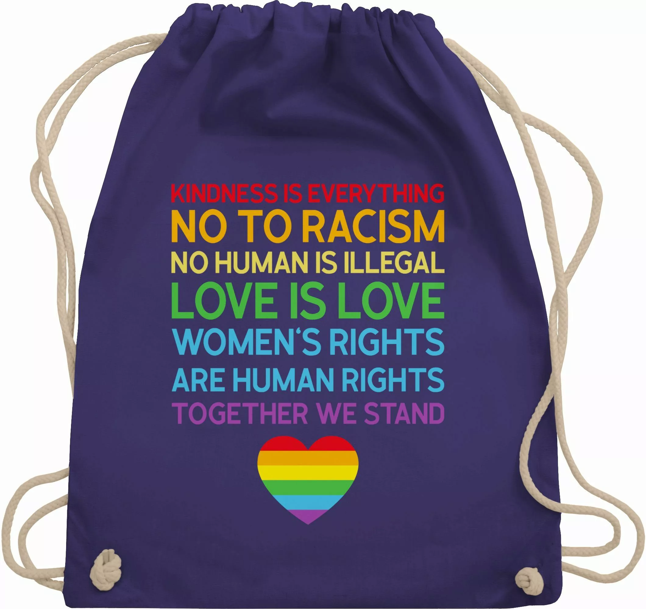 Shirtracer Turnbeutel Together We Stand – günstig online kaufen