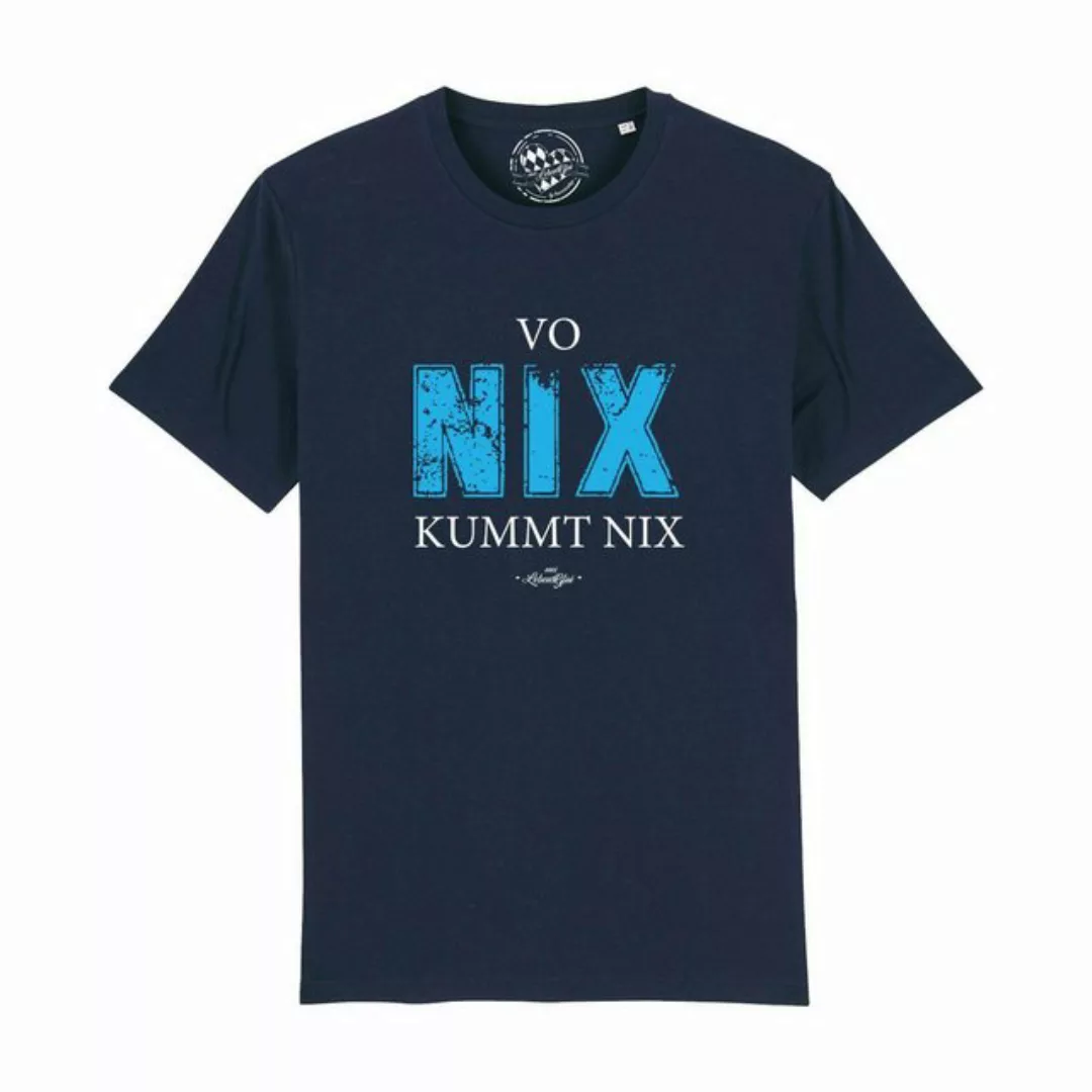 Bavariashop T-Shirt Herren T-Shirt "Vo nix kummt nix günstig online kaufen
