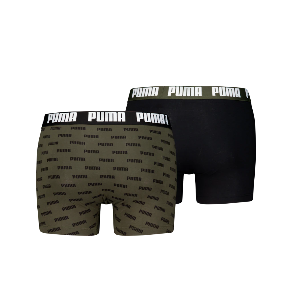 PUMA Boxershorts "PUMA MEN EVERYDAY LOGO PRINT BOXERS 2P", (2er Pack), 1x u günstig online kaufen
