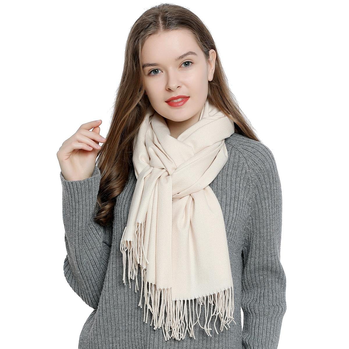 Schal Damen Schal einfarbig 185 x günstig online kaufen
