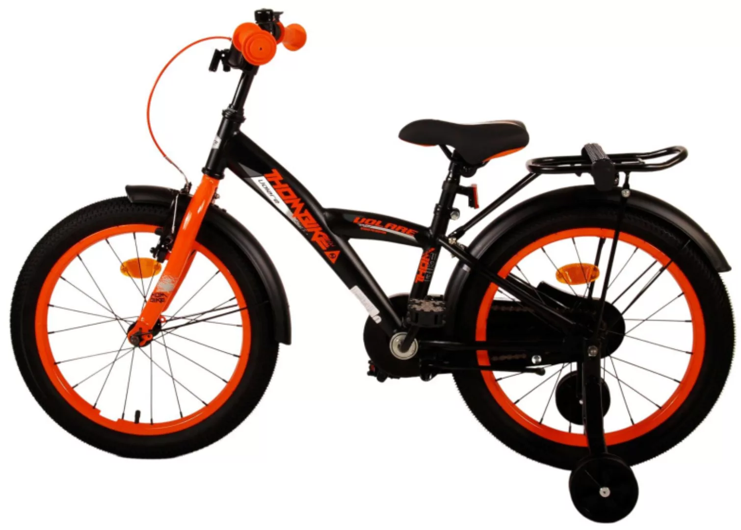 Thombike 18 Zoll 24 Cm Jungen Rücktrittbremse Schwarz/orange günstig online kaufen