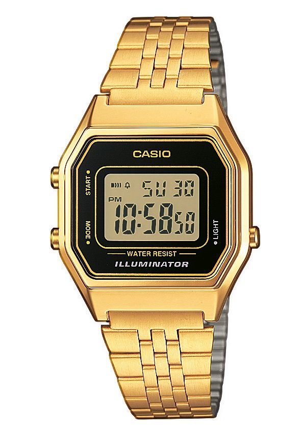CASIO VINTAGE Chronograph LA680WEGA-1ER, Quarzuhr, Armbanduhr, günstig online kaufen