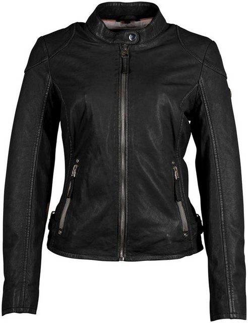 Gipsy Lederjacke GWFaiza mit Patch-Design am Ellenbogen günstig online kaufen