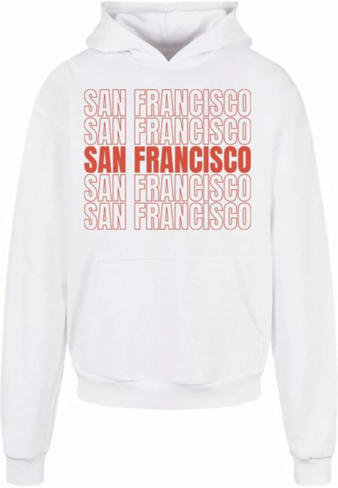 Merchcode Kapuzensweatshirt Merchcode Herren San Francisco Ultra Heavy Hood günstig online kaufen